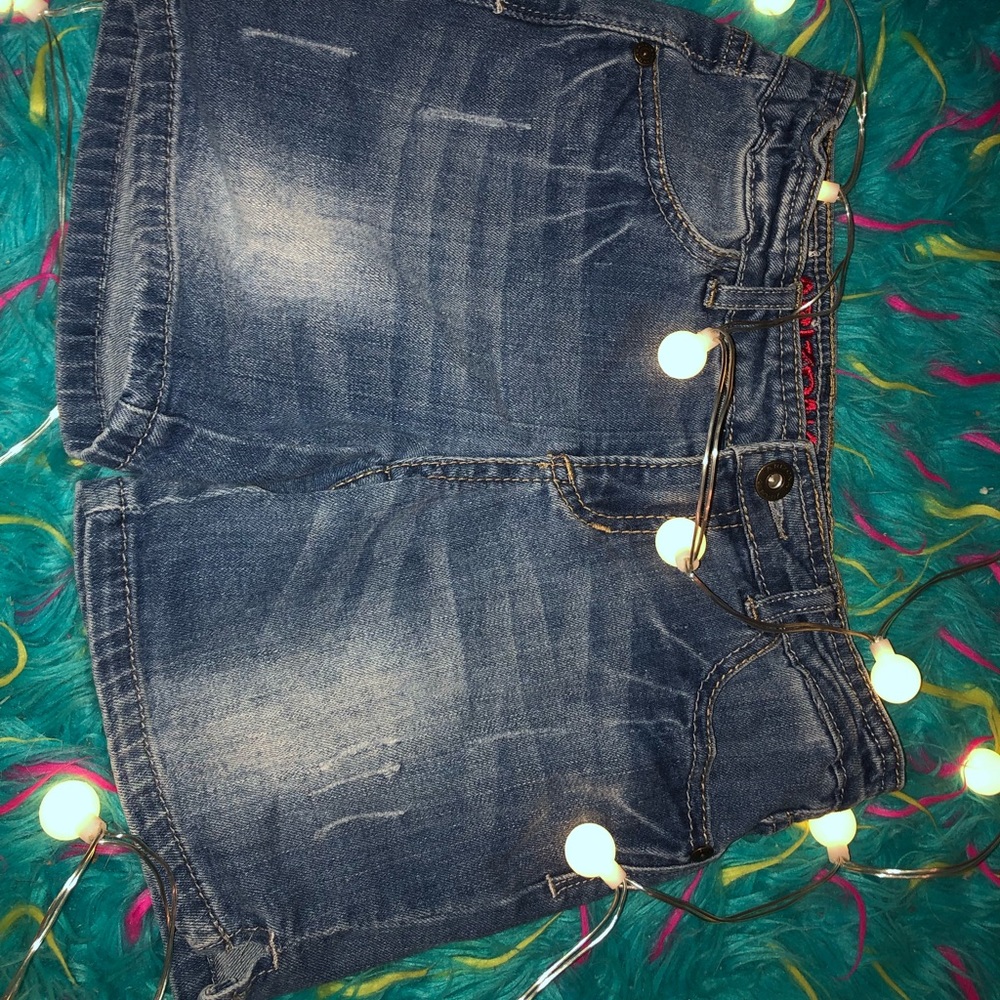 girls arizona jean shorts size 10